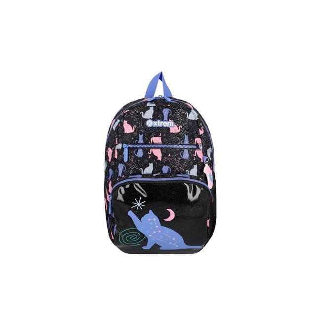 MOCHILA XTREM BOLT 5XT BLACK PURPLE CAT