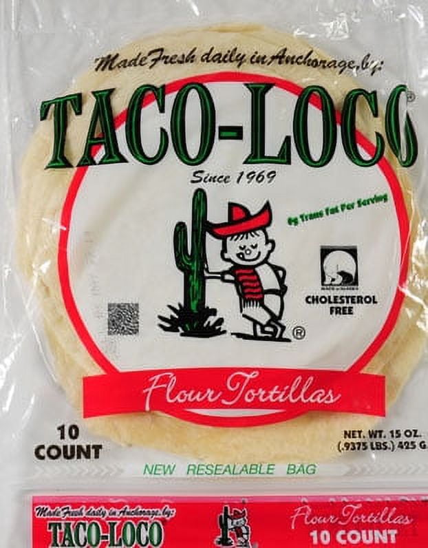 Taco Loco 6" Flour Tort 10ct