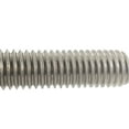 thumbnail image 5 of 3/8-16 x 2-1/4" Carriage Bolts, Round Head, Square Neck, Stainless Steel 18-8, Full Thread, Plain Finish, Flat Point, Quantity 10 By Fastenere, 5 of 6