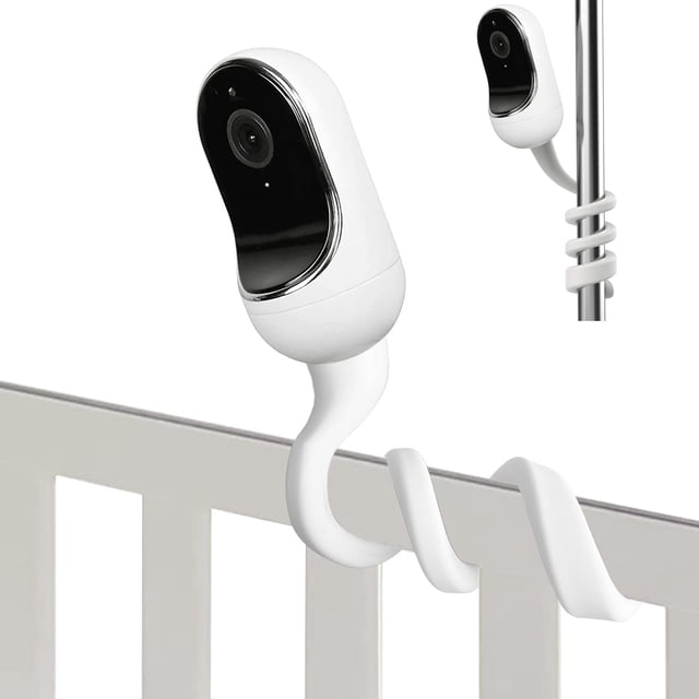 Soporte para monitor de bebé más seguro para Owlet Duo Owlet Cam Baby Monitor Soporte giratorio flexible