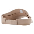 thumbnail image 3 of Playing Tennis Embroidered Cotton Twill Sun Visor - Khaki OSFM, 3 of 5
