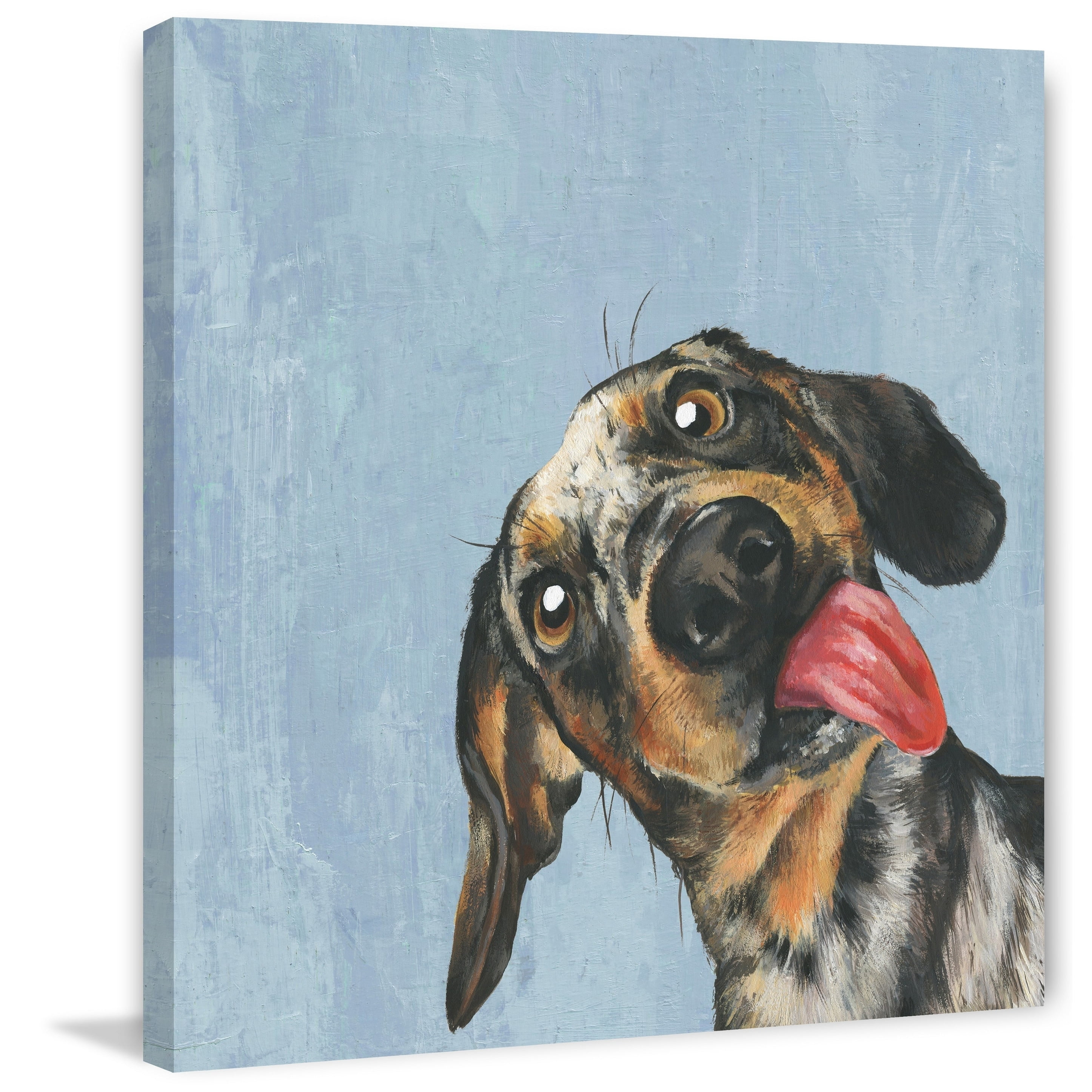 Marmont Hill "Bare Sided Shot" Painting Print on Wrapped Canvas