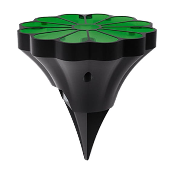 Dpityserensio Fall Decor Solar Flower Ground Plug Lights 4 Colors Waterproof LED Solar Walkway Garden Lights Auto Outdoor Decorative In Ground Lighting For Yard Garden Walkw