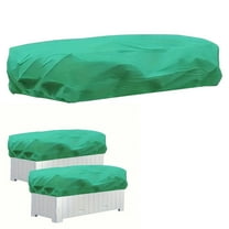 Winter Planter Covers, Rectangular Plant Covers Freeze Protection, Planter Frost Cover, 1Pcs Outdoor Planter Covers for Winter, Reusable Plant Covers Green 39.3x15.7x19.6 In