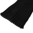 thumbnail image 4 of Women's Fashion Solid Knitted Ribbed Leg Warmers Dancing Legwarmers Crochet Boot Black, 4 of 8