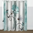thumbnail image 6 of Sage Green Eucalyptus Plant Shower Curtain Sets 4pcs Watercolor Leaves Floral Bathroom Sets with Shower Curtain and Rugs Farmhouse Rustic Bathroom Decor Accessories Set, 6 of 8