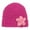 Hot Pink, variant on Xfvqtps Child Beanie Knitted Crochet Flower Cute Kawaii Windproof Coldproof Warm Outdoor Fall Winter Skull Cap Hot Pink