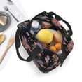 thumbnail image 5 of Kdxio Bouquet Print Insulated Lunch Bag,Reusable Tote Lunch Box for Women Men,Leakproof Cooler Lunch Bags for Work Office Travel Picnic, 5 of 6