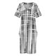 thumbnail image 4 of GWav Abstract Loose Pocket Dress women's summer dresses 2025 dress women elegant luxury, 4 of 7
