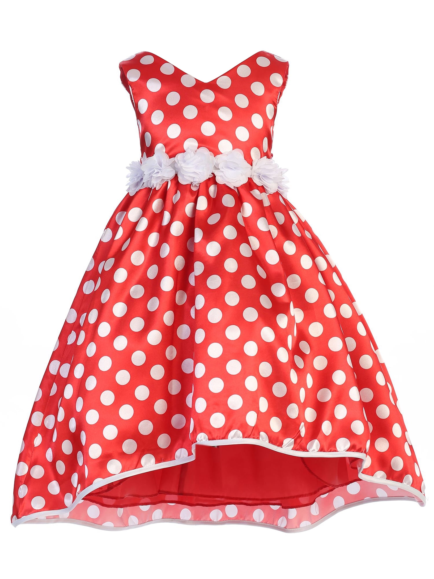red polka dot dress kids
