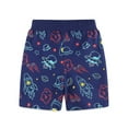 thumbnail image 4 of Nmmacb Toddler Kids Boys Girls Knit Shorts 2-8T Baby Summer Cotton Jogger Shorts Basketball Cartoon Shorts, 4 of 8