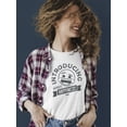 thumbnail image 2 of Introducing Happiness - Retro Laughing Emoji Women's T-shirt, 2 of 4