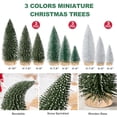 thumbnail image 3 of Miniescritorio Christmas Tree KPX, 9 unidades con base de madera de 10 a 25 cm, 3 of 7