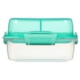 thumbnail image 2 of Sistema To Go Lunch Stack Square Lunch Box, 1.24 L, Colour May Vary, 1 Pack, 2 of 5