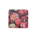 thumbnail image 1 of Ofertas Únicas 1 Pc Espejo de Maquillaje con Pintura al Óleo de Flores para Viajes Vacacionales Color Asortido de PU Acero Inoxidable Vidrio, 1 of 1