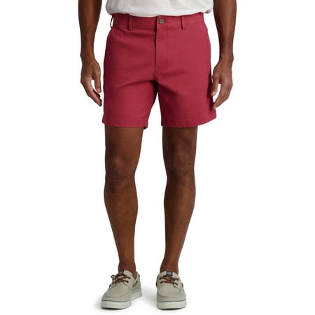 Chaps Men's Bedford Flat Front Stretch Twill Shorts, Sizes 28-42