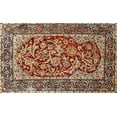 thumbnail image 1 of Ahgly Company Machine Washable Indoor Rectangle Traditional Saffron Red Area Rugs, 5' x 7', 1 of 7