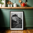 thumbnail image 6 of Rue de l'Abreuvoir B&W - Paris Île-de-France France Photography Black Framed Wall Art Print 20 x 30 inches, 6 of 8
