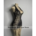 thumbnail image 1 of Sparkly Short Prom Dress 2023 Luxury Crystal Rhinestones Sexy Mermaid Birthday Cocktail Party Dress Homecoming Robe De Bal14W Gao Jinjia LED, 1 of 2