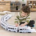 thumbnail image 2 of Interactive Electric High-Speed Train Toy for Kids 4-6: DIY Assembly Simulation Harmony Train Set with Universal Movement, 3C Certified, Promotes Parent-Child Bonding, Cognitive & Motor Skills, 2 of 4