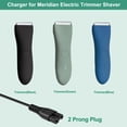 thumbnail image 2 of Meridian Chargeur de Tondeuse de Remplacement pour Tondeuse Rasoir Électrique Meridian Grooming, Câble de Charge 5V pour Meridian avec Brosse de Rasoir, 2 of 3