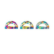 Westcott Splat Protractor with a Math Compass and Ruler, Assorted Colors, 1-Count Not Bulk