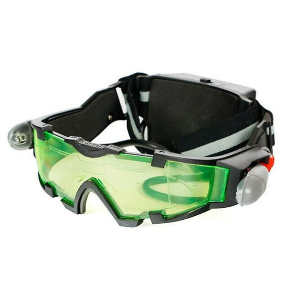 Kids Spy Night Vision Goggles, Adjustable Led Night Green Lens Glasses Ct