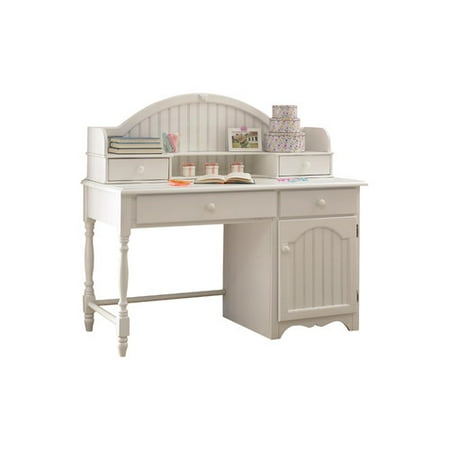 Hillsdale Westfield Wood Desk In Off White Walmart Com