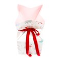 thumbnail image 2 of Pink and White Candy Gift Box with Twill Ribbon Holiday Time, 2 of 5
