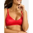 thumbnail image 3 of Joyspun Women's Glossy Shine V-Neck Bralette, Sizes S -3XL, 3 of 4