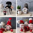 thumbnail image 3 of Gnomes Plush Christmas Decorations, Stuffed Gnomes Tiered Tray Decor, Faceless Doll Buffalo Plaid Gnome Gifts, 3 of 3