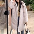 thumbnail image 2 of Vedolay Warm Winter Coats Fall Coat Jacket Coat Open Front Cardigan Beige,M, 2 of 2
