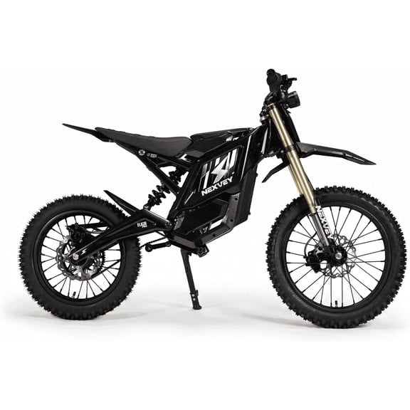 NEXVEY Flash Pro Electric Dirt Bike for Teens 13 , 5000W Peak Motor Electric Motorcycle, Motocross Style Off-Road Bike with Front & Rear Suspension, Birthday Gift for Teen Boys