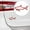 Red, variant on Hollow Alloy Metal Car Body Badge Sticker Durable Rust-Proof Decorative Emblem For Vehicle Exterior Panel, Truck & SUV Custom Accent Styling