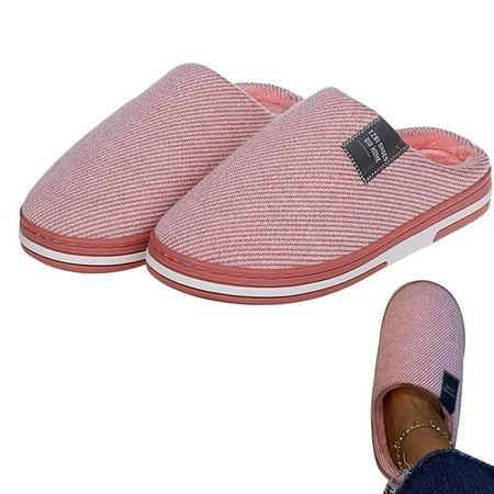 

Ipretty Womens Slipper Warm Plush Lined Slip-On Slippers for Women Home Warm Women s slipper Indoor Outdoor Slippers reasonable