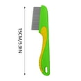 thumbnail image 3 of Flea Comb For Dogs And Cats Gentle Stainless Steel Teeth Flea Removal Pet Grooming Tool For Regular Coat Care, 3 of 5