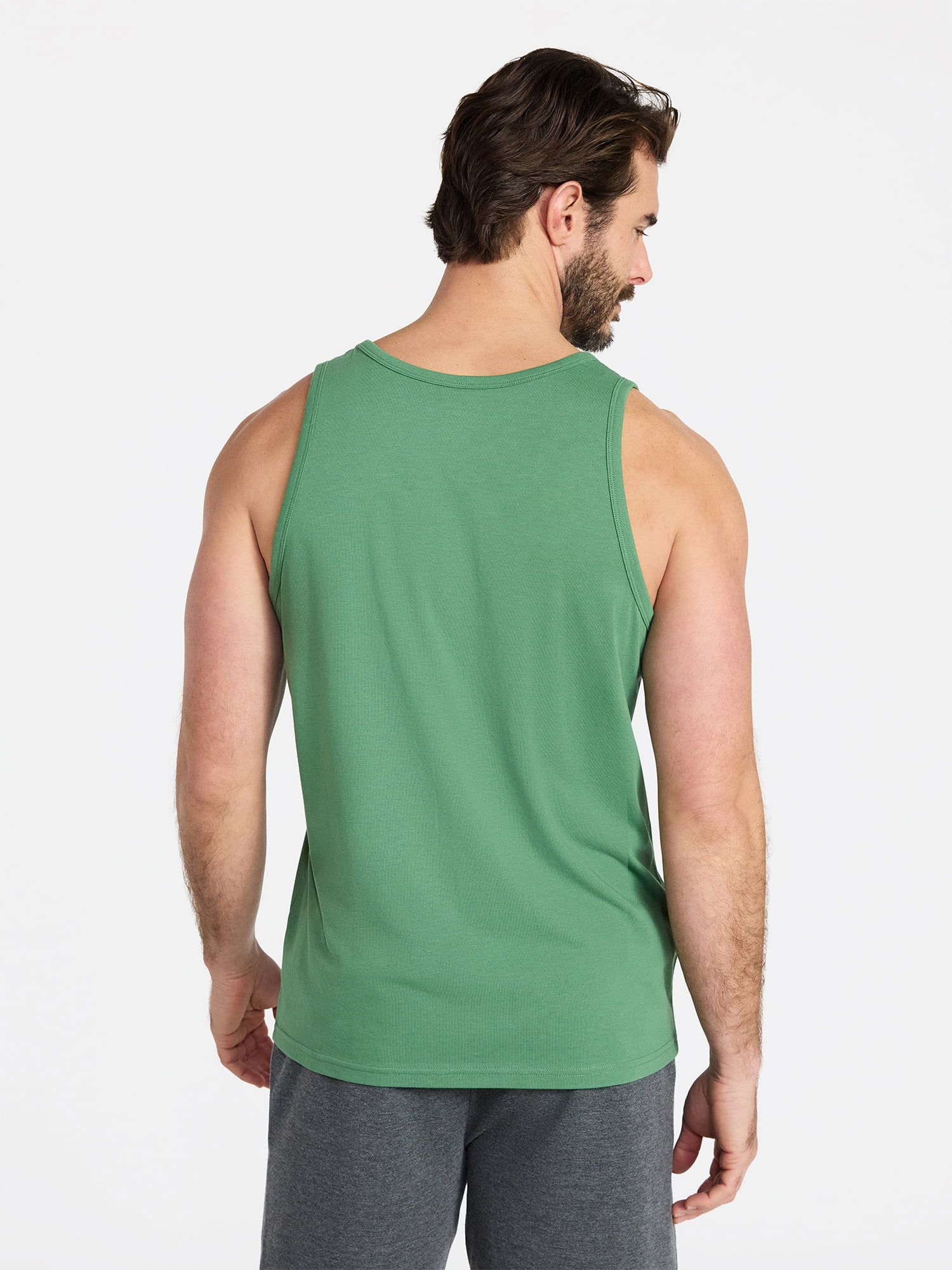 Athletic Works Men's and Men's Big & Tall Tri-Blend Tank Top, Sizes XS-4XLT