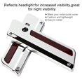 thumbnail image 4 of Latch Cover  Saddlebag Latch Cover   Motorcycle Saddlebag Latch Cover 2 Pcs Motorcycle Saddlebag Latch Cover Reflectors For Glide Touring 1994-2017, 4 of 8