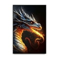 thumbnail image 6 of Diceymbol Diamond Art Kits for Adults 15.74 Inch, Fantasy Dragon 5D Rhinestone Gem Art Painting for Bedroom Living Room Wall Decor, 6 of 6