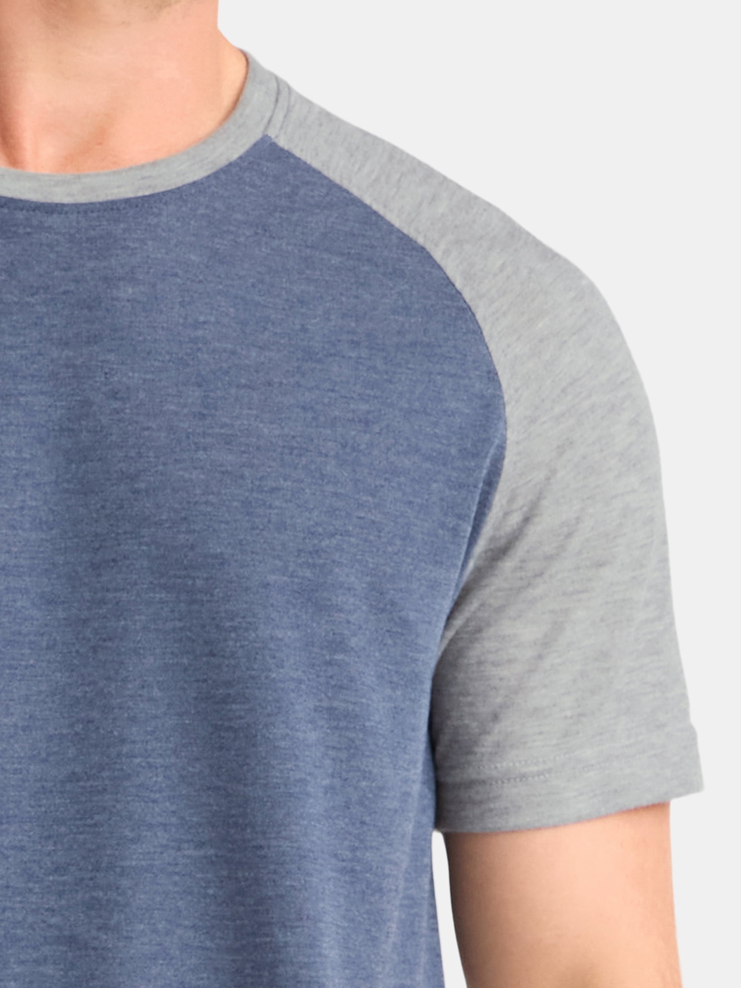 George Men's and Big Men's Raglan Tee, Sizes S-3XL