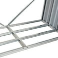 thumbnail image 2 of Hypeshops Log Storage Shed with Log Holder and Firewood Rack, Steel, 2 of 7