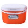 thumbnail image 2 of Enfriador de camping | Cubo de con refrigerador Wamer de caja aislada | Caja más resistente del refrigerador del almacenamiento de BBarrel Naranja 14L Macarena Enfriador de hielo al aire libre, 2 of 8