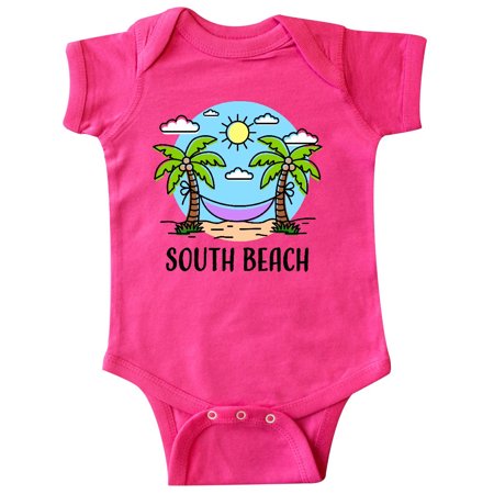 

Inktastic Summer Vacation in South Beach Gift Baby Boy or Baby Girl Bodysuit