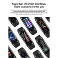 thumbnail image 4 of Fitness Tracker Watch with Heart Rate, Sleep Monitor, 14 Sports Modes IP67 Waterproof Pedometer Step Counter Android and iOS Compatible Activity Wrist, 4 of 5