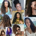 thumbnail image 7 of SEGO Curly Faux Locs Crochet Hair Goddess Locs Crochet Hair Extensions Hippie Locs Synthetic Braids Boho Style, 7 of 7