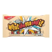 Whatchamacallit Chocolate, Caramel and Peanut Flavored Crisps Candy, Bars 1.6 oz, 6 Count