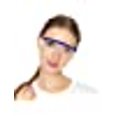 thumbnail image 3 of &nbsp;Gafas de seguridad, 2 PCS Gafas antivaho Marcos azules Gafas de protección UV para niños Adultos con PC y lentes más gruesas para actividades al aire libre TUNC Sencillez, 3 of 5