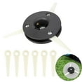 thumbnail image 1 of Trimmer Head, Replaceable Blades, High-Quality Thermoplastic Design For Enhanced Durability And Performance, Perfect For Outdoor Maintenance Enthusiasts, 23 Pieces Included, 1 of 6