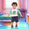 thumbnail image 7 of ZITA ELEMENT 5 Sets Boy Doll Clothes and 3 Pairs of Shoes Fit for 18 inch Boy Dolls, 7 of 7