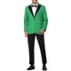 thumbnail image 2 of Inspire Chic Chaquetas de Traje de Negocios Deportivas para Hombre con Solapa Pico Clásica de Un Solo Botón S Verde, 2 of 6